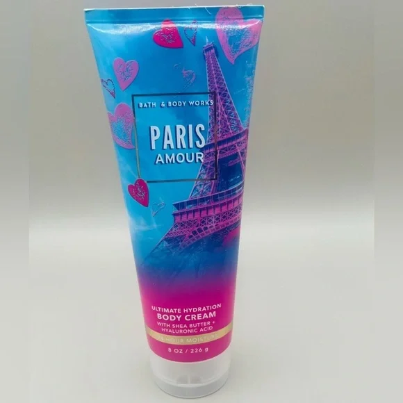 Bath & Body Works PARIS AMOUR 2 Pc Set Fine Fragrance & Body Cream NEW - Picture 5 of 6